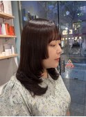 三浦   ざっくざくレイヤー×レッドブラウン