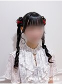 セーラームーンヘア/心斎橋ヘアセット