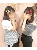 サロン ド ユーア(salon de yuua) 広島 中区大手町美容院 編み込み コンサートヘアアレンジ