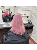 アボックス(abox)&nbsp;ソフトピンク/レイヤーカット/ピンクカラー/髪質改善/学割/u24