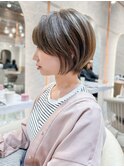 ☆オリーブグレー/ショートボブ/ココアベージュ/小顔/錦糸町7