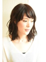 ヨナサン(Yona Saint)&nbsp;ナチュラルウェーブ×透け感ヘア