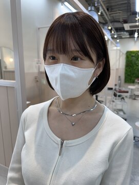 シダ(sida) ギリギリ結べる!「顎下内巻きボブ」