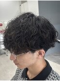 大人っぽさを引き出す波巻きパーマ
