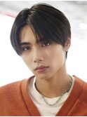 ワックスなしツーブロックリクルートダウンパーマ韓国マッシュ