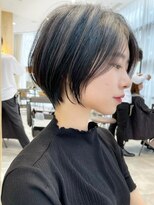 ビュートヨナカ(VIEW TOYONAKA) 30代40代50代/小顔カット/くびれショート/アッシュカラー/豊中