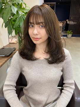 バランス 原宿 表参道(balance) ラテベージュ×レイヤーカット
