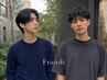 【支持率NO.1♪】メンズカット+色持ちカラー ¥12870~