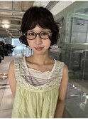 ショートボブパーマ