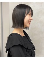 ルネ 北千住(Renee)&nbsp;ボブ/縮毛矯正/北千住/グレージュ/デザインカラー