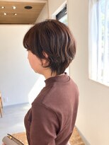 バス(BATH)&nbsp;大人のショートボブ × やわらかパーマ
