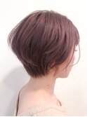 《CINQ》勝見 透け感ピンク×ニュアンスショート♪