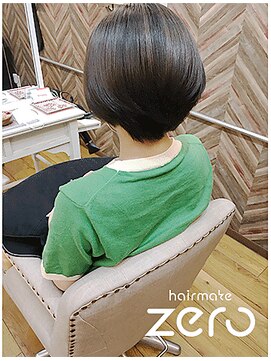 ヘアメイクゼロ 坂戸駅前店(hairmake zero) ナチュラルマッシュショート