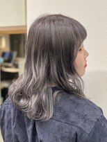 アイコニック 天神店(ICONIQ)&nbsp;バレイヤージュ/外国人風★アッシュ