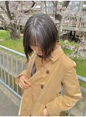ボブ/切りっぱなしボブ/外ハネボブ/髪質改善/ベビーバング