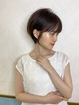 ロンド ストラーダ 心斎橋(Lond strada)&nbsp;ショート×ハイライト白髪ぼかし×シルキーベージュ[心斎橋]