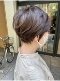 ふわっとボリュームショート_海浜幕張