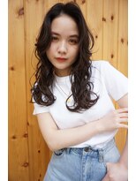 ブゾン(buZon)&nbsp;【buZonブゾン】ミックスパーマ×艶感ベージュ