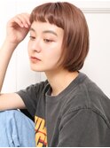 大人可愛い２０代３０代４０代小顔　短め前髪　D3