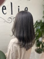 ヘアサロン レリー(hair salon relie) 【ダブルカラー】ラベンダーグレージュ