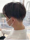 MEN'S HAIR  センターパート　ツイストスパイラル　コンマヘア