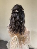 スーパーカットトリイマエショップ(SUPER CUT TORIIMAE SHOP)&nbsp;ハーフアップ