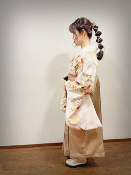 アクティフ(actif) 名古屋駅徒歩３分 actif　着物/和装/着付けヘアセット  早朝受付