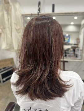 カタチノナイ(katachi-no-nai) 大人の白髪ぼかしハイライト