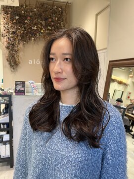 スタイル 茅ケ崎(STYLE) 【ハクラ】韓国ヘア コテ巻き風パーマ ゆるめパーマ 髪質改善