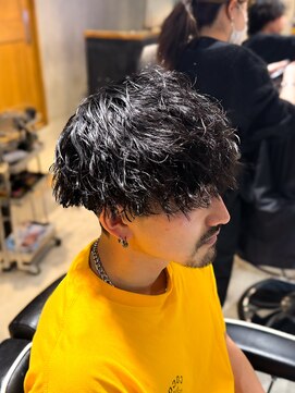 エイトメン 吉祥寺店(EIGHT MEN) ツイストパーマ ツイストスパイラルパーマ ツーブロック