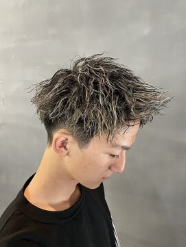 バース 梅田中崎町店(BIRTH) ボックスショートツイストソフトツイストハイライト