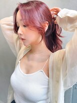 エイミー(Aimee)&nbsp;Aimee 町田　ワインレッド×毛流れ◎フェザーバング