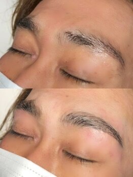 スウェル ヘアーデザイン(Swell)の写真/【南森町/JR大阪天満宮】清潔感のある爽やかな印象に。身だしなみを整えて、清潔感UP！眉カット/眉ワックス