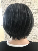 ルシエル バイ カトレアグループ(Le Ciel)&nbsp;ショート/ダークグレージュ/ハイライト/ブリーチ/30代40代50代