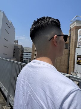 ヒロギンザ 横浜店(HIRO GINZA) 7:3スキンフェード