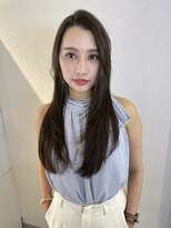 アム(amu)&nbsp;酸性ストレート/レイヤーロング/くびれロング/地毛風縮毛矯正