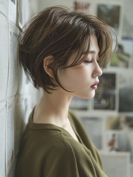 アルトリスト(Altruist Aging×HAIR&SPA) ★ダークアッシュ大人ガーリーボブ着物似合わせカット/髪質改善