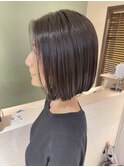 saraju サブリ　大人ボブ　ワンレンボブ　前髪なし