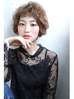 ロゼ 天理(ROSE)&nbsp;【ROSE】ショートボブ＿マッシュショート＿くすみベージュ