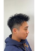 メンズブロックショート