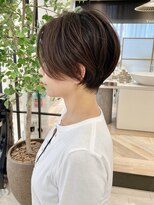 ヨール(YOL)&nbsp;大人可愛いショート/小顔/ハイライト/白髪ぼかし/30代/40代