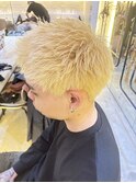 ホワイトメッシュ/ツイスパ/ツイスト/スペインカール/ブリーチ
