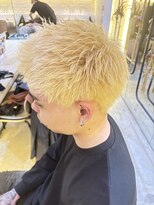 ハイプ(HYPE)&nbsp;ホワイトメッシュ/ツイスパ/ツイスト/スペインカール/ブリーチ