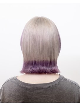 ルプラ ガーデン(le-pla garden) ウルフ#ラベンダー#ミルクティーベージュ#ボブ#豊橋#豊川#田原