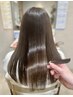 【平日限定】スーパーストレート（縮毛矯正）＋艶カラー＋似合わせカット