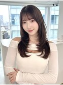 韓国ヘア★レイヤー★ワンカールレイヤー