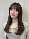 【坂本スタイル】レイヤーカット/髪質改善/縮毛矯正/20代/30代