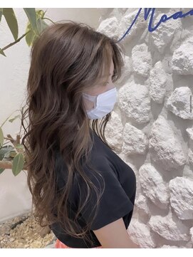 ヘアサロン エフ 渋谷(F) #シアーベージュ#艶カラー#韓国レイヤー