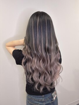 ラニシス ヘアー(Lanisis Hair) プルエクでバレイヤージュ風
