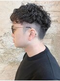 【Flor_上大岡】*メンズパーマ＋ニュアンス/ツーブロック/